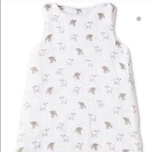 9-18 mos Pehr 1.0 TOG sleep sack little lamb print